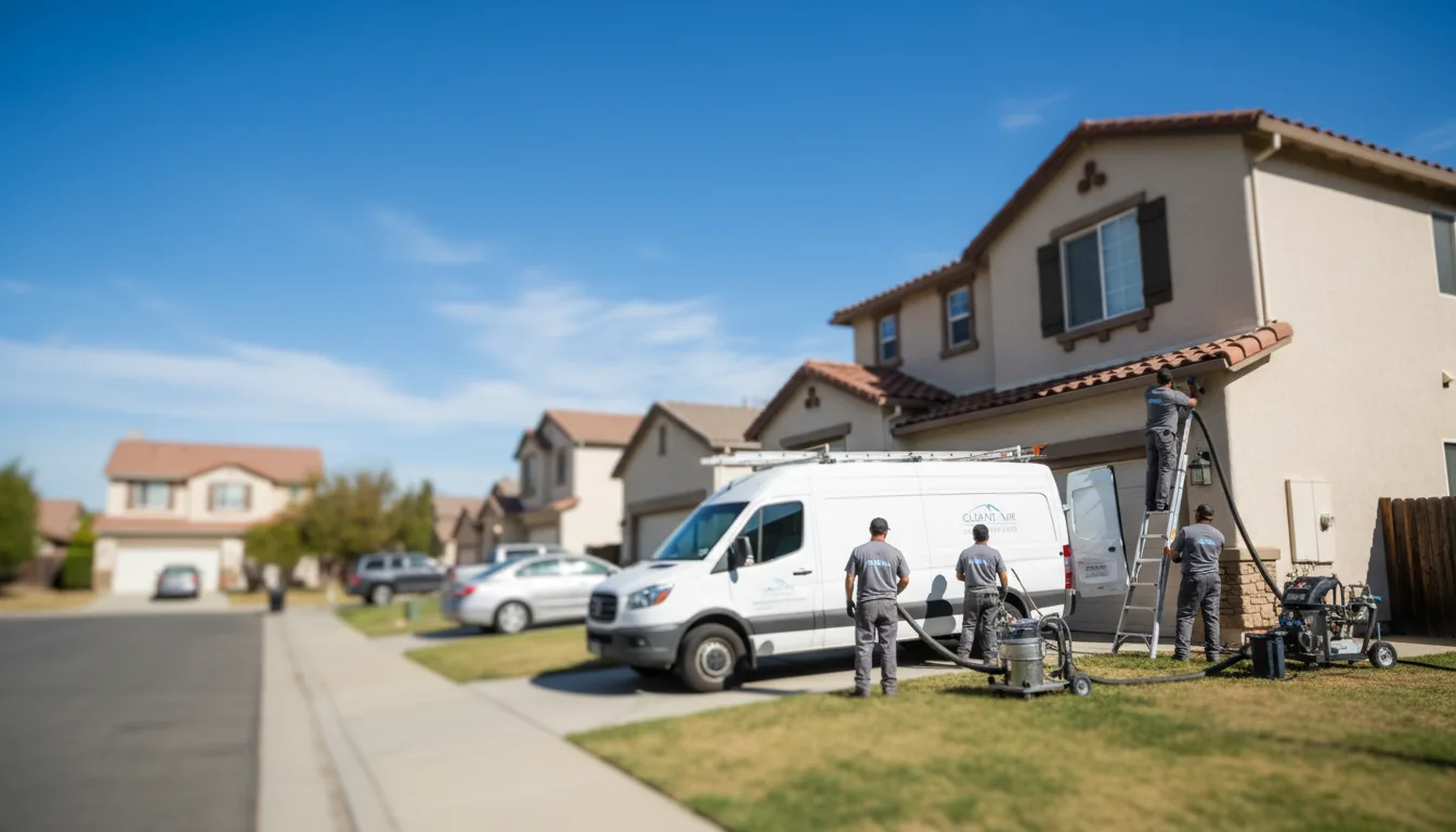 Air Duct Cleaning in Exeter, CA near me